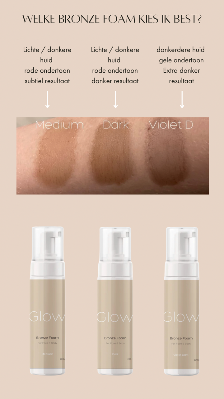 GLOW BRONZE FOAM VIOLET DARK