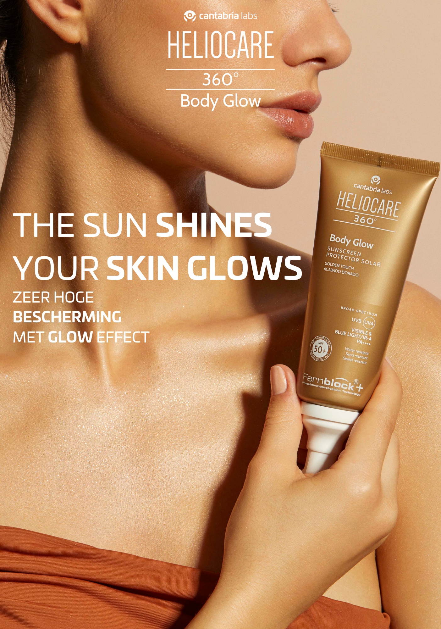 Heliocare 360° Body Glow SPF 50+