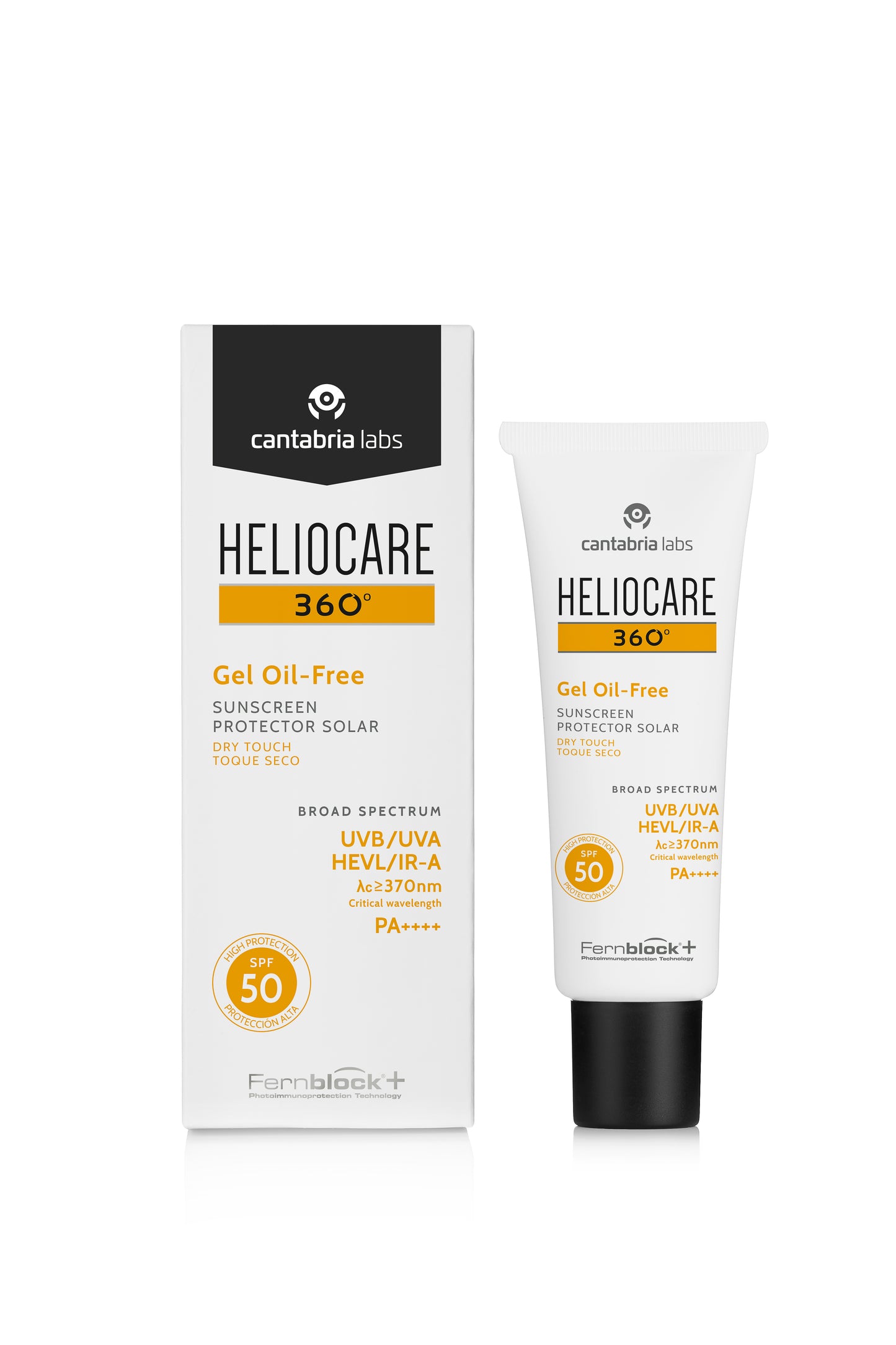 Heliocare 360° Gel Oil- free SPF50 50ml BESTSELLER : NIET VETTE , OLIEVRIJE ,MINERALE , ALLROUND ZON/LICHTBESCHERMING