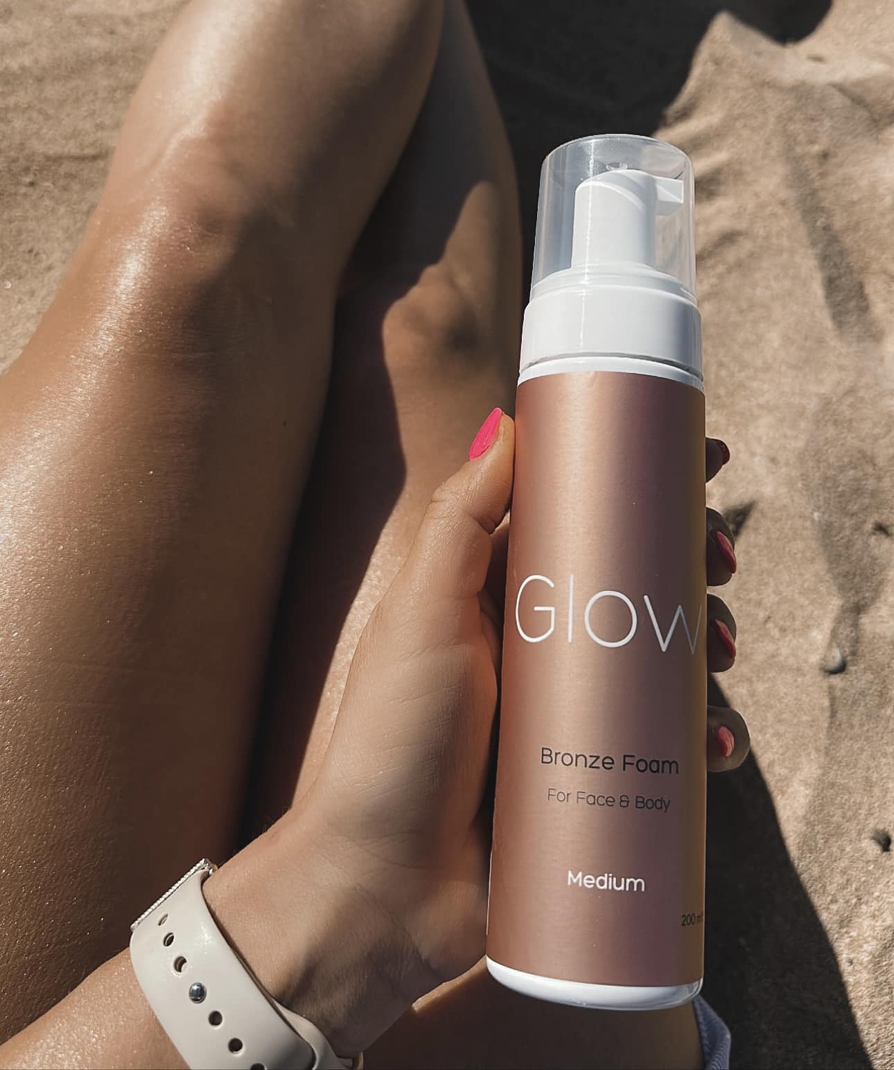 GLOW BRONZE FOAM MEDIUM